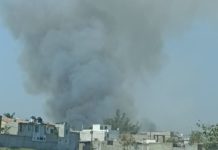 Se registra incendio cerca de ex basurero en Madero