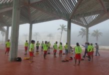 Salvavidas de Playa Miramar se capacitan contra problemas de salud.