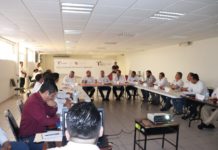 Sostiene reunión de trabajo Secretaría General de Gobierno con delegados de transporte público