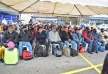 Salen a CDMX aspirantes a guardias de seguridad del sur de Tamaulipas