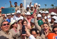 Entrega Gobernador documento de su Primer Informe al Presidente en Madero