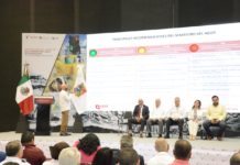 Presentan y ponen en funcionamiento el Semáforo del Cuidado del Agua en Tamaulipas