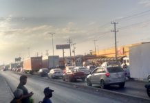 Accidentes viales dejan daños y desquicio vial en carretera Rio Bravo-Reynosa