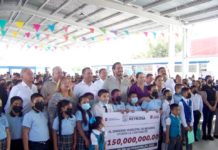 Alcalde Carlos Peña Ortiz, aplicará millonaria inversión para la educación