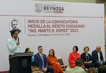 Alcalde Carlos peña Ortiz invitan a participar a la Medalla al Mérito “Marte R. Gómez”