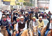Celebran tradicional cabalgata conmemorativa al 247 aniversario de Reynosa