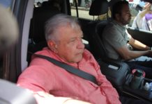 Caos por la llegada de AMLO a la refinería
