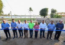 Inaugura Chucho Nader Espectacular Parque Frente a la Laguna del Chairel