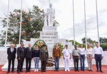 Conmemoran en Tampico el 217 Aniversario del Natalicio de Benito Juárez