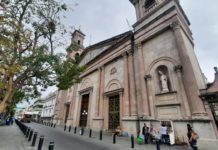 Un tapiado deberá colocarse en la fachada de la Catedral de Tampico para evitar riesgos a peatones