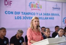 Llevan DIF Tampico y la Jaiba Brava Programa “Los Jóvenes Brillamos Más” al COBAT 15