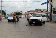 Cinco lesionados en dos choques durante la mañana del miércoles en Madero