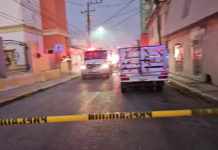 Incendio deja al parecer una persona sin vida en zona Centro