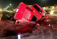 Muere persona en aparatoso accidente vial en Libramiento Oriente