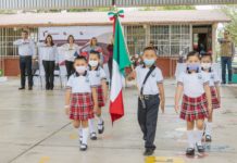 Secretaria de Educación de Tamaulipas recorre escuelas para promover valores cívicos y fortalecimiento comunitario
