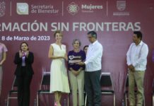 “No están solas”, dice Américo Villarreal a las mujeres, al reaperturar Casas Violeta