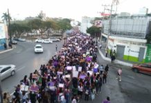 Marchan 3 mil en el 8M en Tampico, exigen justicia y seguridad