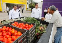 Recibe DIF Tamaulipas donativo de 213 kilogramos de hortalizas.