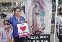 Rezan para acabar con el aborto