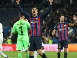 Barcelona se impone 1-0 al Real Madrid