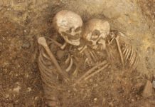 Restos de una aristócrata romana en un ataúd de plomo son desenterrados en un cementerio inglés