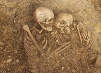 Restos de una aristócrata romana en un ataúd de plomo son desenterrados en un cementerio inglés