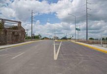 Así se aprecian las obras en la Avenida de las Américas: Gobierno de Matamoros