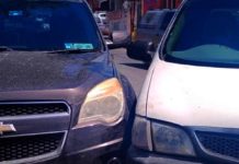 Accidentes viales dejan daños materiales en las unidades participantes