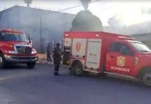 Bomberos sofocan incendio en vivienda que dejó daños materiales en la Unidad Obrera