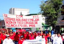 Listos miles de obreros para desfilar en el Día del Trabajo en Tamaulipas