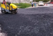 Intensifican jornada de bacheo en diferentes arterias de la cuidad