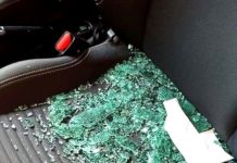 Rateros le dan el “clásico cristalazo” y le roban sus pertenencias
