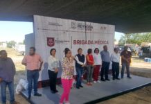 Realizan Brigada Médica en la colonia Lázaro Cárdenas