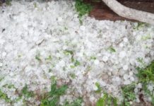 Reportan fuertes tormentas y caída de granizo