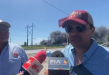 Descarta Gobierno de Matamoros haya heridos por incendio de pipas