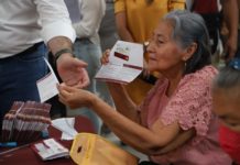 Siguen pagos de pensiones a adultos mayores