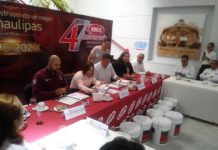 SEBIEN Tamaulipas y CMIC firman convenio de colaboración