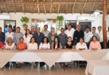 Secretaria del Trabajo Olga Sosa, sostiene diálogo productivo con empresarios de El Mante