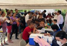Realiza Gobierno de Tamaulipas jornada de atención a migrantes en Matamoros