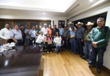 Ofrece Américo Villarreal apoyo a productores de sorgo