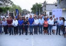 Entrega Chucho Nader Nueva Pavimentación en Tancol