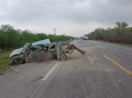 Se impacta autobús de Transpais y una camioneta dejando una persona muerta