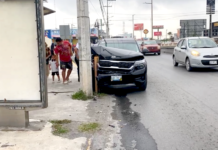 Accidente vial deja daños, lesionados y caos vehicular