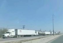 Se registró todo un caos vial por accidente de dos tráiler en concurrida carretera
