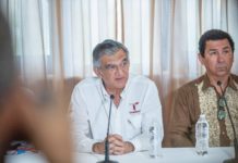 Se trabaja para garantizar la paz dice Gobernador a empresarios y medios de comunicación en Matamoros