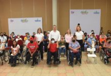 Chucho Nader y Aída Féres de Nader Encabezan Nueva Entrega de Apoyos y aparatos Funcionales