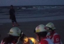 Rescatan a una mujer de morir ahogada en Playa Miramar