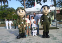 Andrea cumple su sueño de ser Médico Militar por un Día