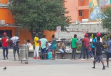 Plaza principal Miguel Hidalgo convertida en Mercado
