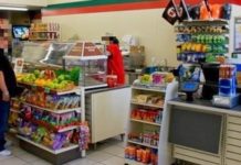 Solitario ratero asalta tienda comercial